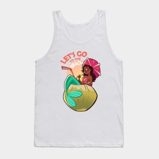 LET'S GO TO THE BEACH Tank Top